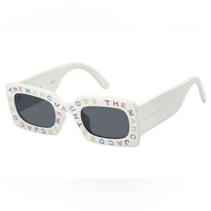 Marc Jacobs White Rhinestone Sunglasses 488/S